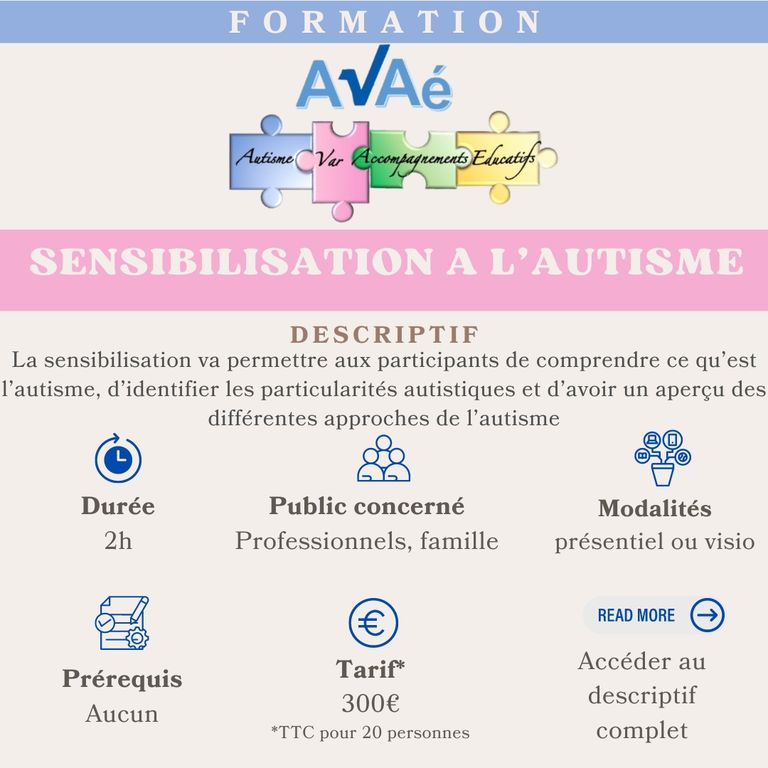 sensibilisation à l'autisme